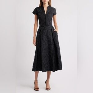 Sachin + Babi Black Midi Dress